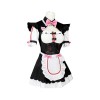 NEKOPARA Chocolat & Sanilla Sweet Maid Wear Game Pink And Blue Cosplay Costume