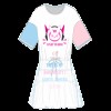 OW Game D.Va Hana Song Magical Girl Pink Dress Cosplay Costumes