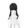 OW Academy D․Va Hana Song Black ponytail Cosplay Wigs