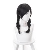 OW Academy D․Va Hana Song Black ponytail Cosplay Wigs