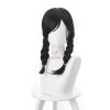 OW Academy D․Va Hana Song Black ponytail Cosplay Wigs