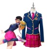 OW Academy D․Va Hana Song Uniform Cosplay Costume