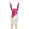 LOL Star Guardian Xayah Pink Mixed Purple Long Cosplay Wigs