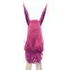 LOL Star Guardian Xayah Pink Mixed Purple Long Cosplay Wigs