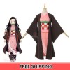 Demon Slayer / Kimetsu no Yaiba Nezuko Kamado kimono Cosplay Costume