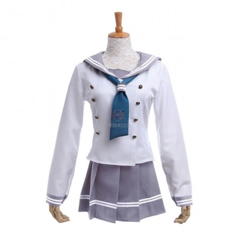 Love Live! Sunshine!! Cosplay Costume Aqours Takami Chika Anime Girls School Uniform