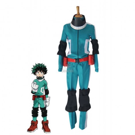 My Hero Academia Izuku Midoriya Anime Cosplay Costumes Battle Costumes