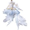 Cardcaptor Clear Card Sakura Sakura Kinomoto Ice Angel White Formal Dress Cosplay Costume