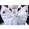 Cardcaptor Clear Card Sakura Sakura Kinomoto Ice Angel White Formal Dress Cosplay Costume