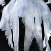 Cardcaptor Clear Card Sakura Sakura Kinomoto Ice Angel White Formal Dress Cosplay Costume