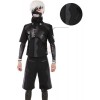 Tokyo Ghouls II Ken Kaneki Cosplay Costume Leather Suit/Hooded Coat