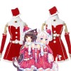 NEKOPARA Chocolat & Vanilla Christmas Dress Cosplay Costume