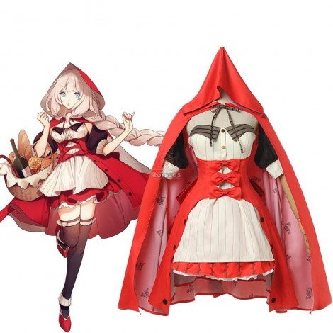 FGO Fate Fate Marie Antoinette Little Red Riding Hood Christmas Cosplay Costume